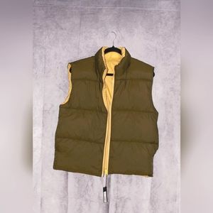 Steve Madden reversible puffer vest size Large